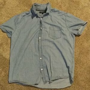 Aeropostale denim button down shirt